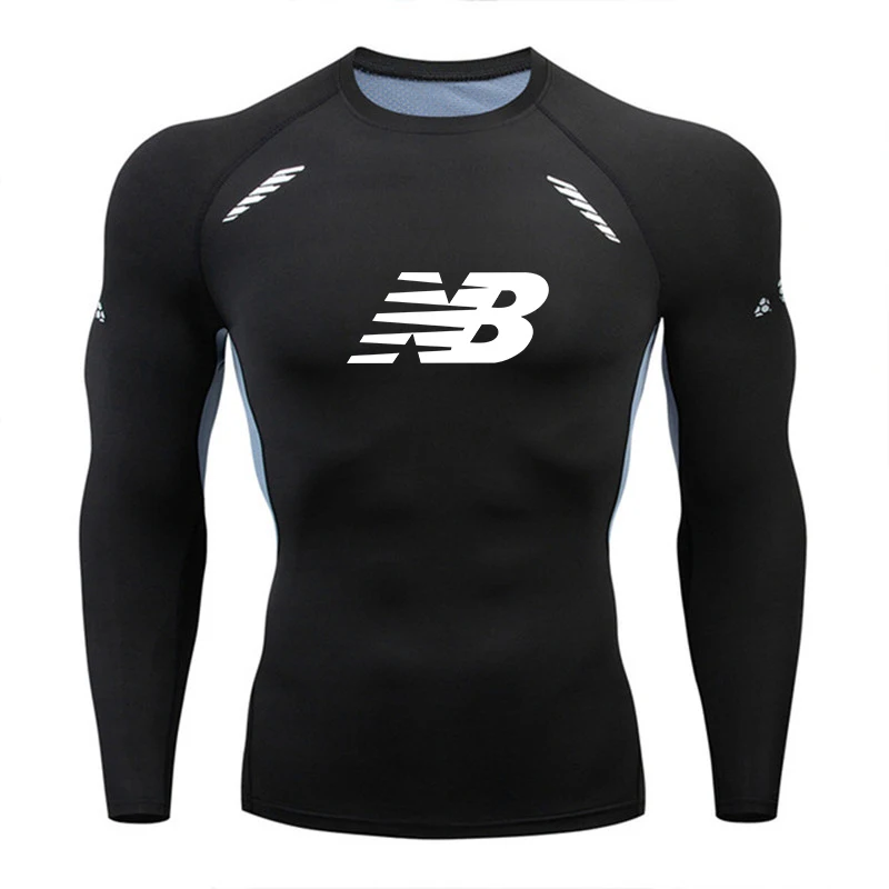 Men's Autumn And Winter Tights Long Sleeve Men's Elastic Sports Fitness Suit Basketball Football Training Close Bottomed Quick
Men's Autumn And Winter Tights Long Sleeve Men's Elastic Sports Fitness Suit Basketball Football Training Close Bottomed Quick