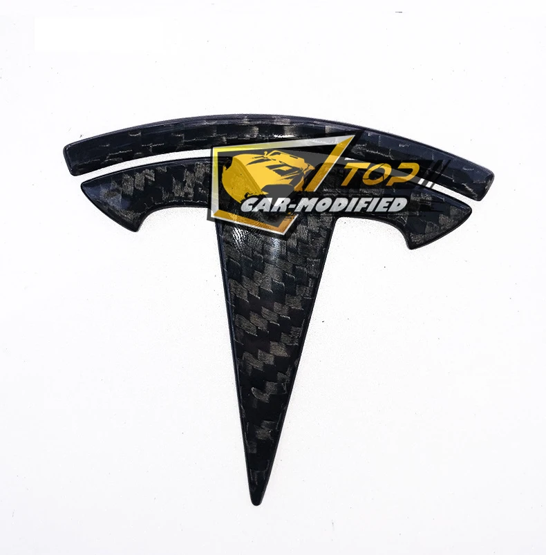 Free shipping modified car logo accessories 100% carbon fiber front and rear logo patch for Tesla model 3
Free shipping modified car logo accessories 100% carbon fiber front and rear logo patch for Tesla model 3