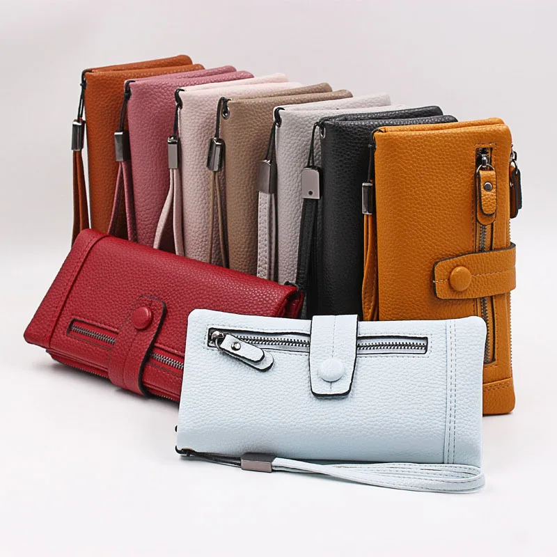 Brand New Wallet Women PU Leather Clutch Bags Large Capacity Wristband Wallets Clutch Purse Zipper Phone Pocket Card Holder
Brand New Wallet Women PU Leather Clutch Bags Large Capacity Wristband Wallets Clutch Purse Zipper Phone Pocket Card Holder