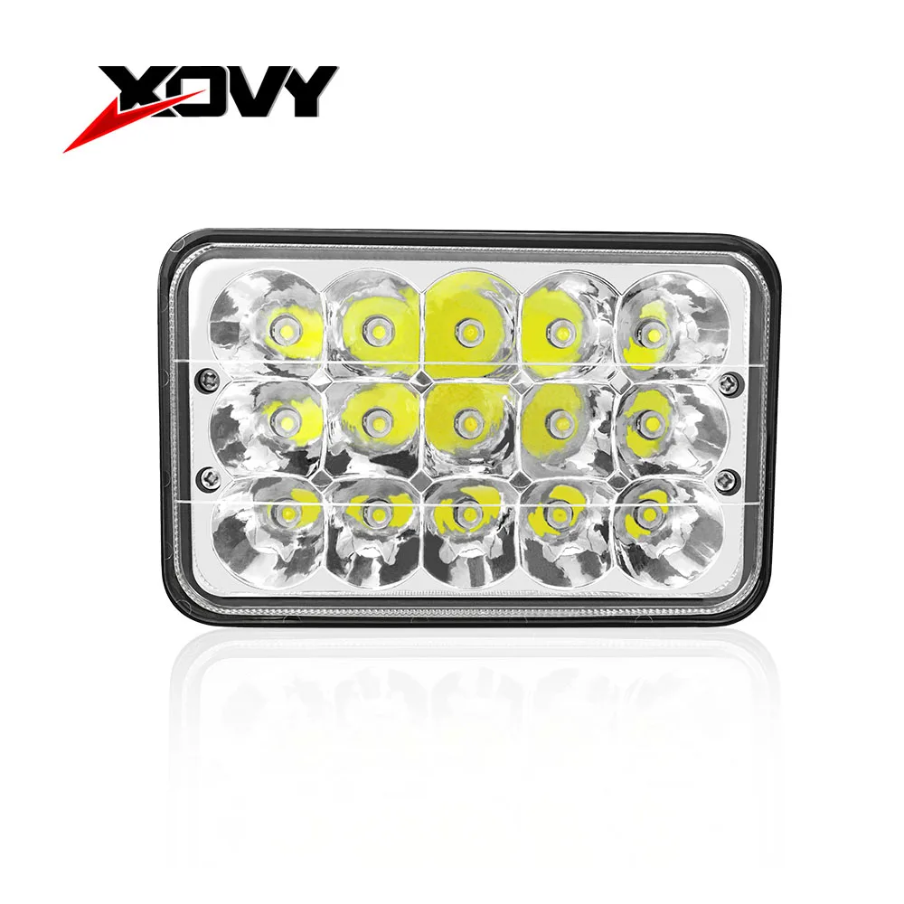 

45W 24V LED Working Light 5/7 Inches Aluminium High Bright Spotlight LED Work Light for Truck Car Boat Tractor 4x4 Atv