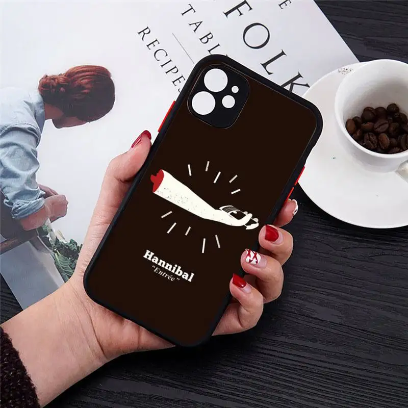 Hannibal eat the rude Phone Case Matte Transparent for iPhone 7 8 11 12 s mini pro X XS XR MAX Plus cover funda
Hannibal eat the rude Phone Case Matte Transparent for iPhone 7 8 11 12 s mini pro X XS XR MAX Plus cover funda