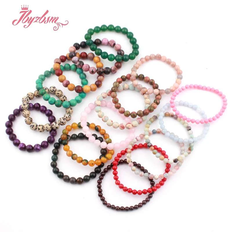 6/8/10mm Natural Agates Amazonite Garnet Sunstone Coral Lava Round Beads For Women Chritmats Fashion Jewerly Gift Bracelet 7"
6/8/10mm Natural Agates Amazonite Garnet Sunstone Coral Lava Round Beads For Women Chritmats Fashion Jewerly Gift Bracelet 7"