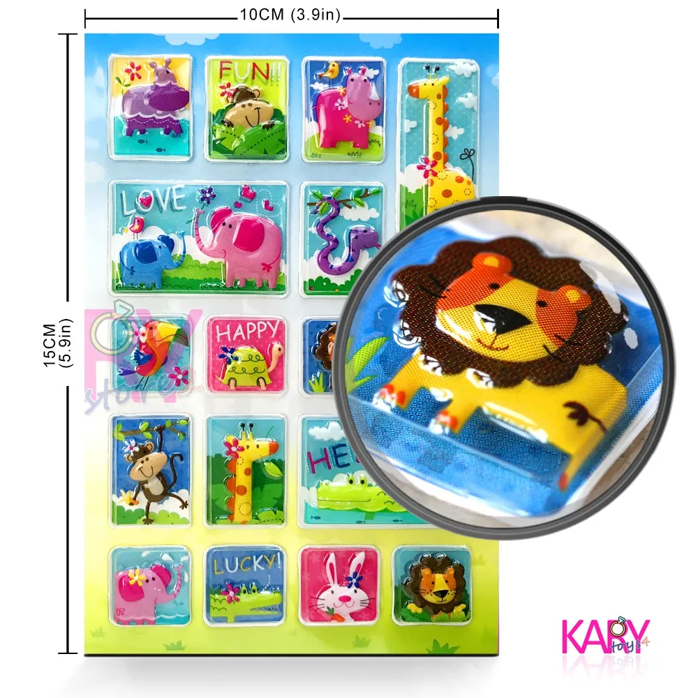 Animals Zoo PVC 3D Scrapbooking Stickers Parrot Giraffe Lions Crocodile Monkey Snakes Cute Gifts Reward Kids Children New Design 
Animals Zoo PVC 3D Scrapbooking Stickers Parrot Giraffe Lions Crocodile Monkey Snakes Cute Gifts Reward Kids Children New Design