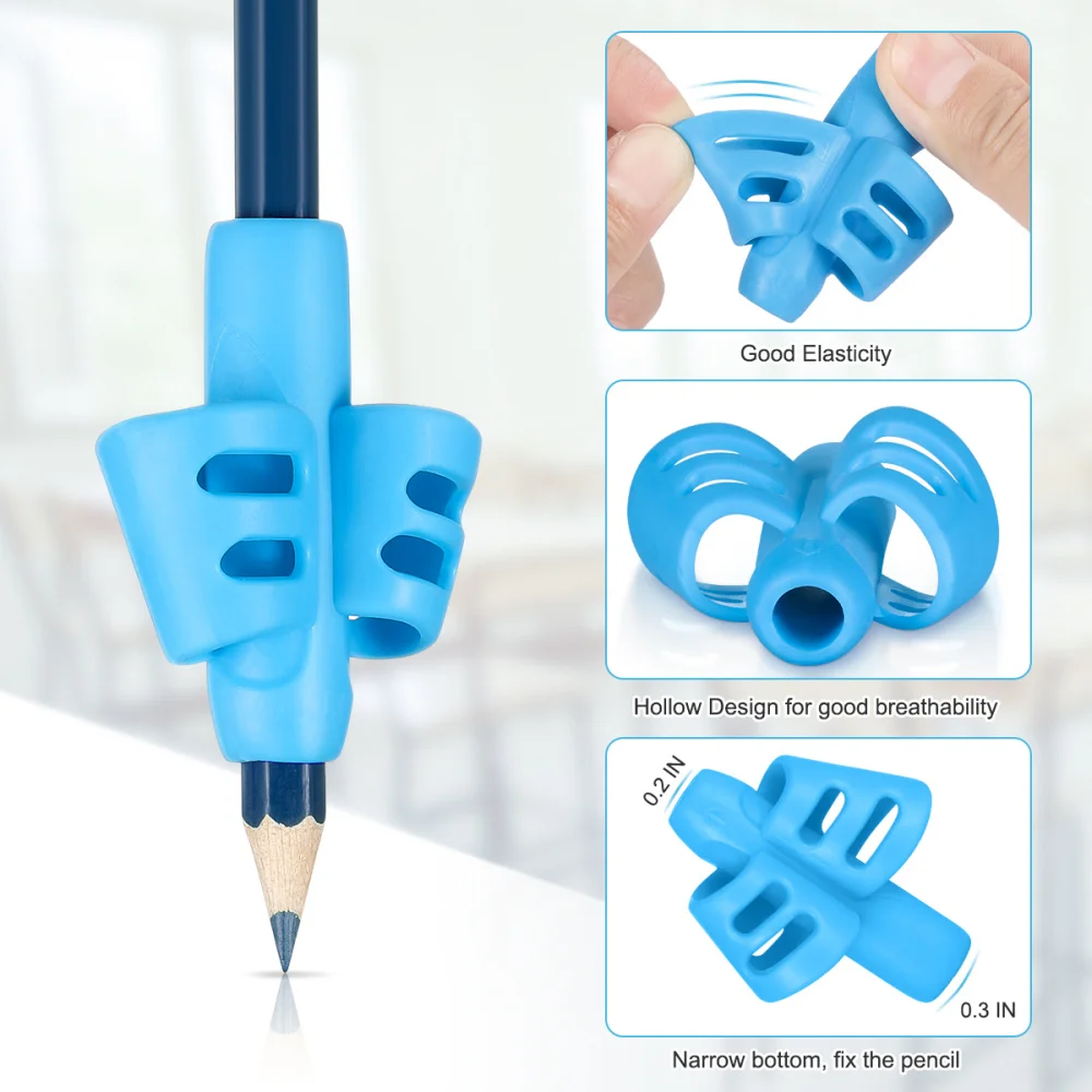 Partykindom 10PCS Silicone Double Fingers Writing Posture Correctors Writing Trainer with 1PC Pencil Case
Partykindom 10PCS Silicone Double Fingers Writing Posture Correctors Writing Trainer with 1PC Pencil Case