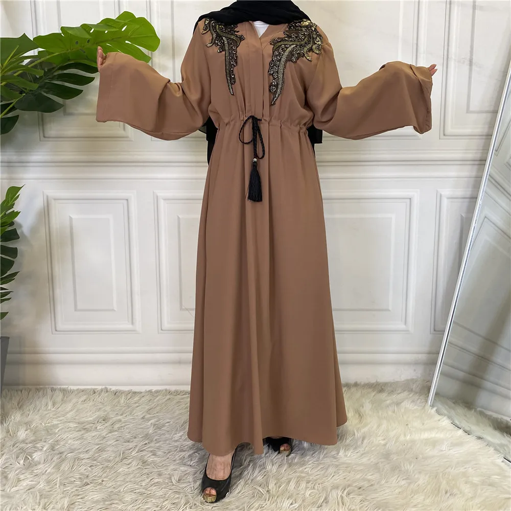 Women's Muslim Arab Spring Elegant Ruffle Dress Women Patchwork Long Skirt Vestidos Casual Turban Dress Robe Caftan Marocain
Women's Muslim Arab Spring Elegant Ruffle Dress Women Patchwork Long Skirt Vestidos Casual Turban Dress Robe Caftan Marocain