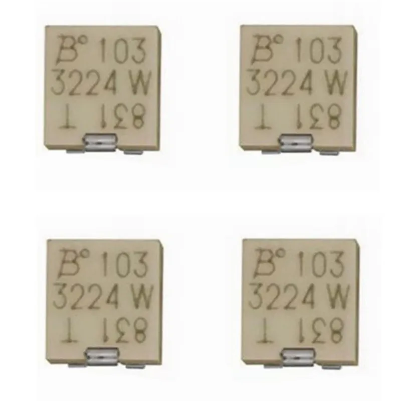 Триммер SMD Multiturn 3224 Вт 100R 200R 500R 1K 2K 5K 10K 20K 50K 100K 200K 500K 1 м | Электронные компоненты и