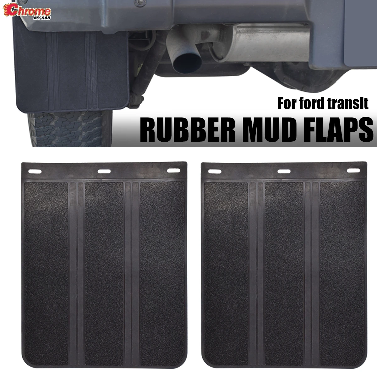 

Mud Flaps For Ford Ford Transit Connect Courier Custom Mk6 Mk7 Mk8 Motorhome Camper Van Mudflaps Splash Guards Mudguards Rubber