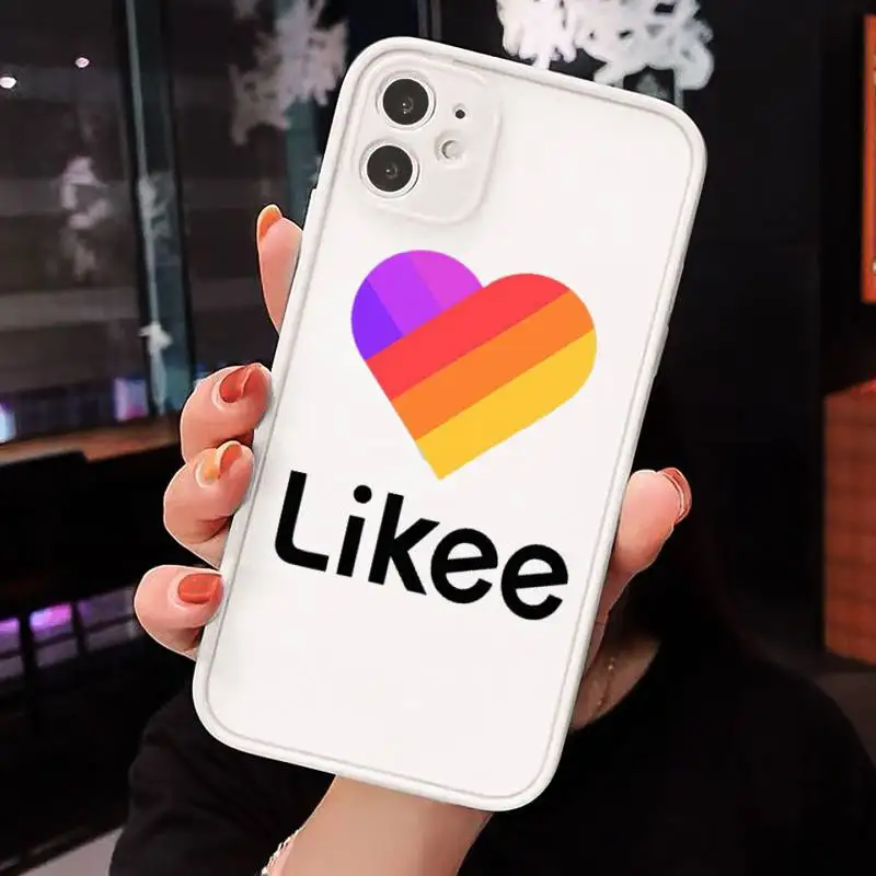 likee Phone Cases matte transparent For white iPhone 7 8 x xs xr 11 12 pro plus max mini Clear Funda
likee Phone Cases matte transparent For white iPhone 7 8 x xs xr 11 12 pro plus max mini Clear Funda