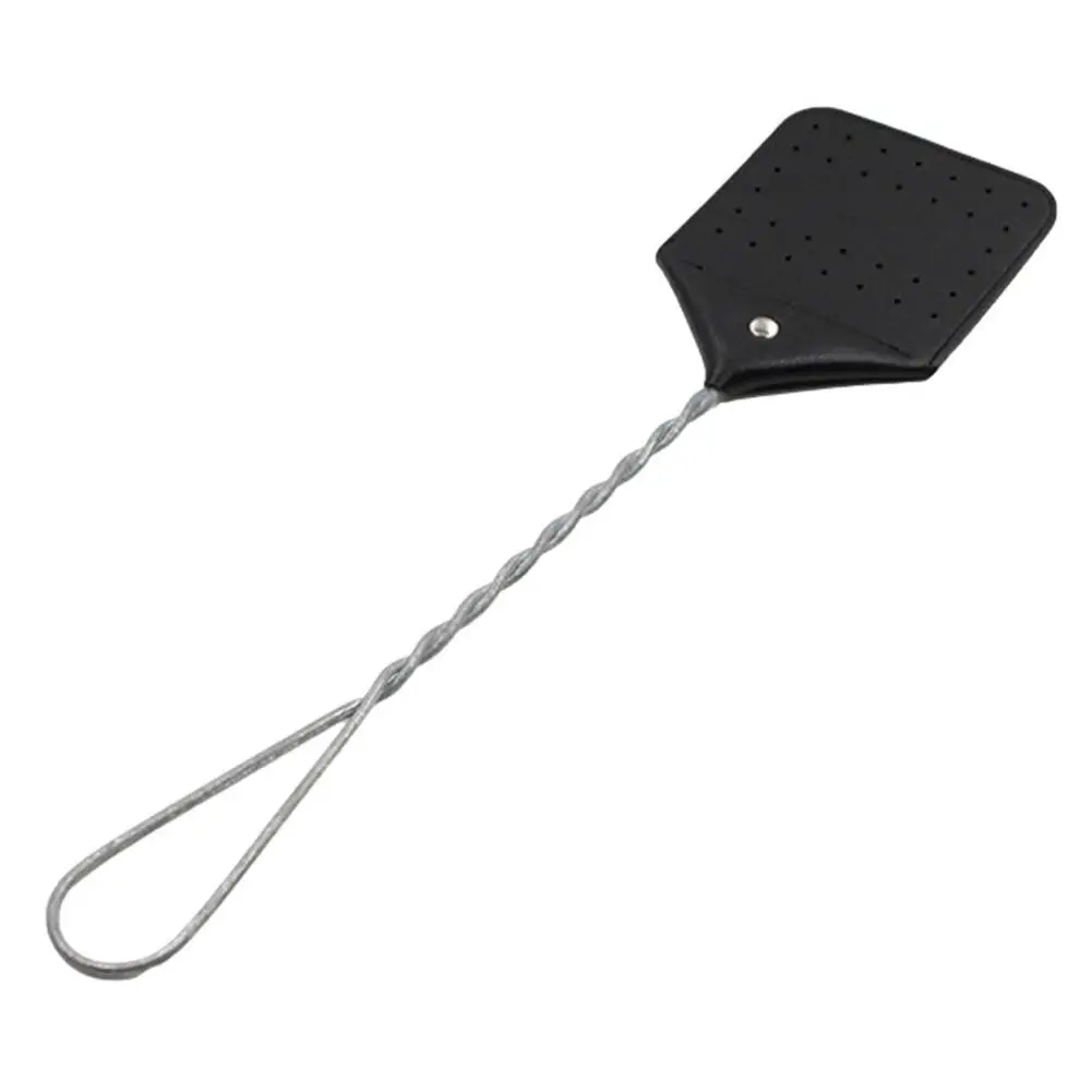 Leather Bug Swatter Extended Handle Durable Washable Racket Household Baffle Mosquito Swatter Durable Tools
Leather Bug Swatter Extended Handle Durable Washable Racket Household Baffle Mosquito Swatter Durable Tools