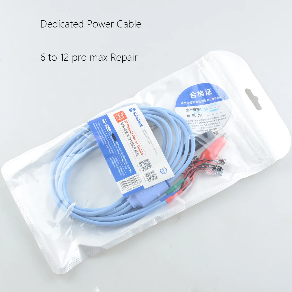 Sunshine Power Supply Phone Current Test Cable for iPhone 12 11 Pro X XR XS 8 7 7Plus 6 6S Plus Charging Wire Repair Tools
Sunshine Power Supply Phone Current Test Cable for iPhone 12 11 Pro X XR XS 8 7 7Plus 6 6S Plus Charging Wire Repair Tools
