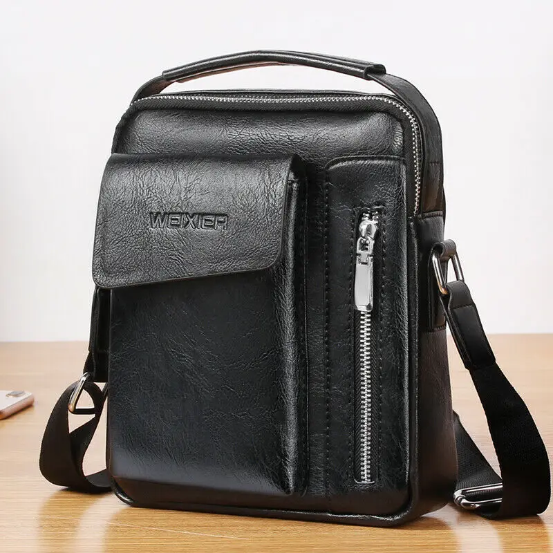 Crossbody Bags Men Zipper Solid Leather Briefcase Business Shoulder Bags Chest Bag USB With Hole Back Handbag Packs Purse
Crossbody Bags Men Zipper Solid Leather Briefcase Business Shoulder Bags Chest Bag USB With Hole Back Handbag Packs Purse