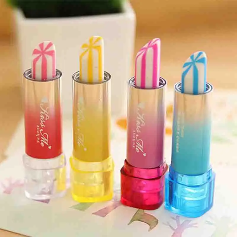 Eraser Lovely Kids Children Child Lipstick Shaped Eraser Student Stationery Xmas Gift ластик
Eraser Lovely Kids Children Child Lipstick Shaped Eraser Student Stationery Xmas Gift ластик