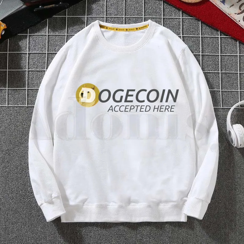 Характерные классические толстовки криптовалюты Dogecoin, свитшот, трендовая мужская одежда с принтом, мужские толстовки в стиле хип-хоп с круг...
Характерные классические толстовки криптовалюты Dogecoin, свитшот, трендовая мужская одежда с принтом, мужские толстовки в стиле хип-хоп с круг...