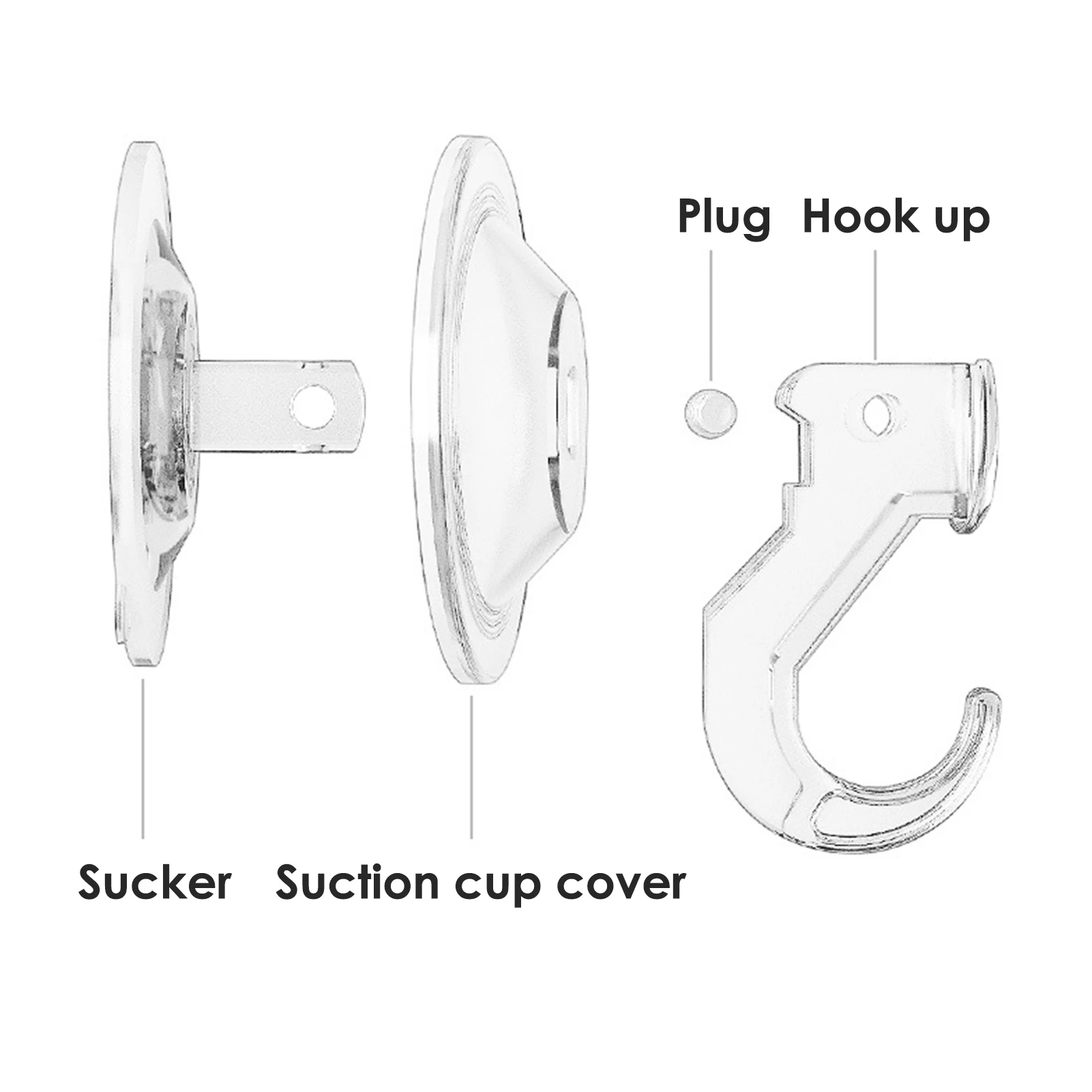 2/3PCS Powerful Suction Cup Hooks Heavy Duty Vacuum Suction Shower Hooks Storage Hanger Kitchen Bathroom Window Hooks
2/3PCS Powerful Suction Cup Hooks Heavy Duty Vacuum Suction Shower Hooks Storage Hanger Kitchen Bathroom Window Hooks