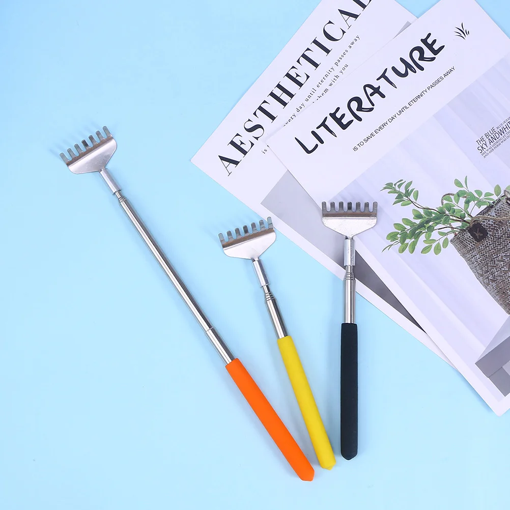 4PCS Stainless Steel Telescopic Itching Tool Back Scratcher with Extendable Rod Stick Health Handheld Scratching Helper
4PCS Stainless Steel Telescopic Itching Tool Back Scratcher with Extendable Rod Stick Health Handheld Scratching Helper