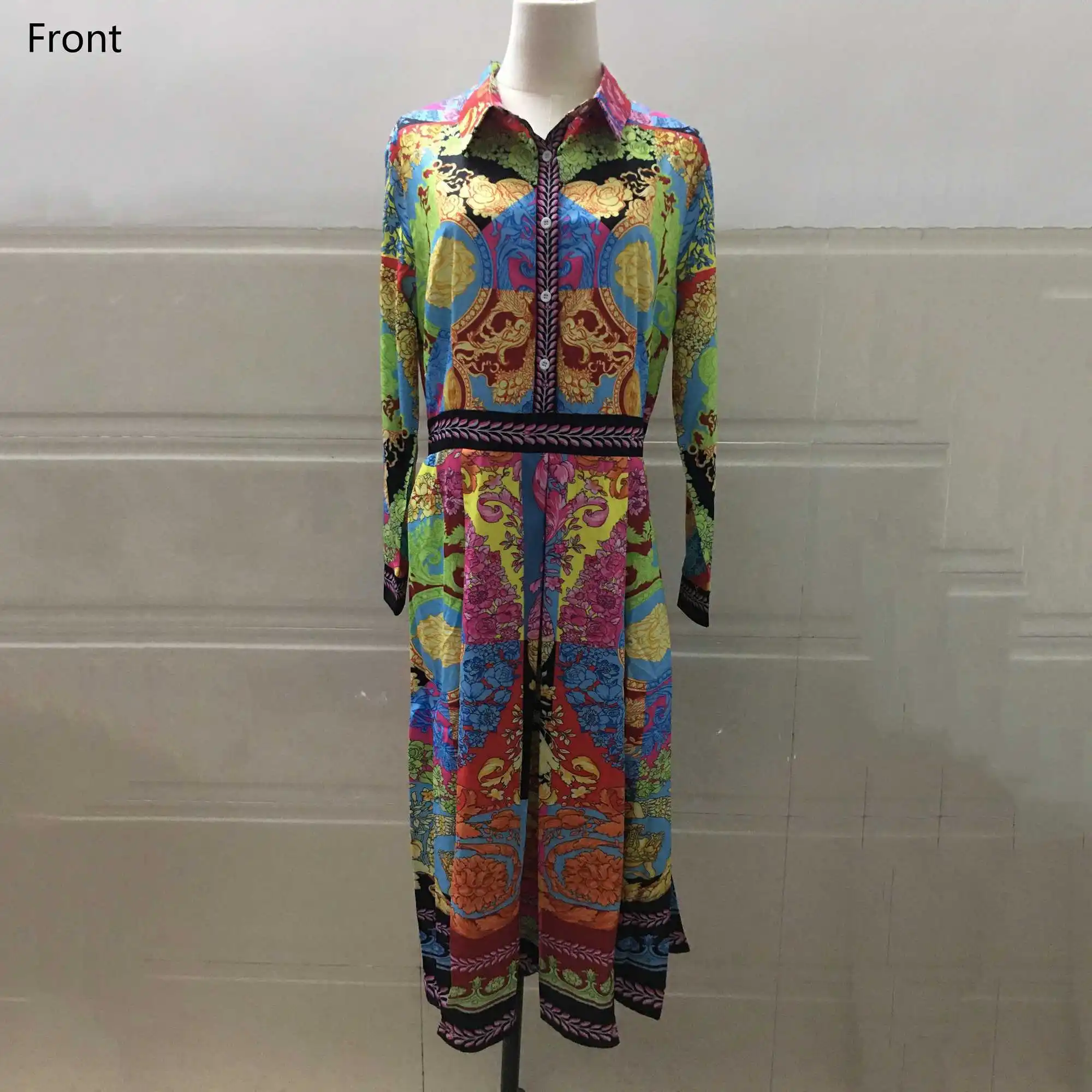 Formal Dress Women Elegant Office A Line Wrist High Waist Print Turn Down Collar Fashion Work Business Vestidos Dresses ol
Formal Dress Women Elegant Office A Line Wrist High Waist Print Turn Down Collar Fashion Work Business Vestidos Dresses ol