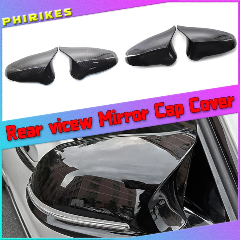Rearview Mirror Covers For BMW F80 M3 F82 F83 M4 2015-2018 ABS Carbon Fiber Gloss Black 
Rearview Mirror Covers For BMW F80 M3 F82 F83 M4 2015-2018 ABS Carbon Fiber Gloss Black