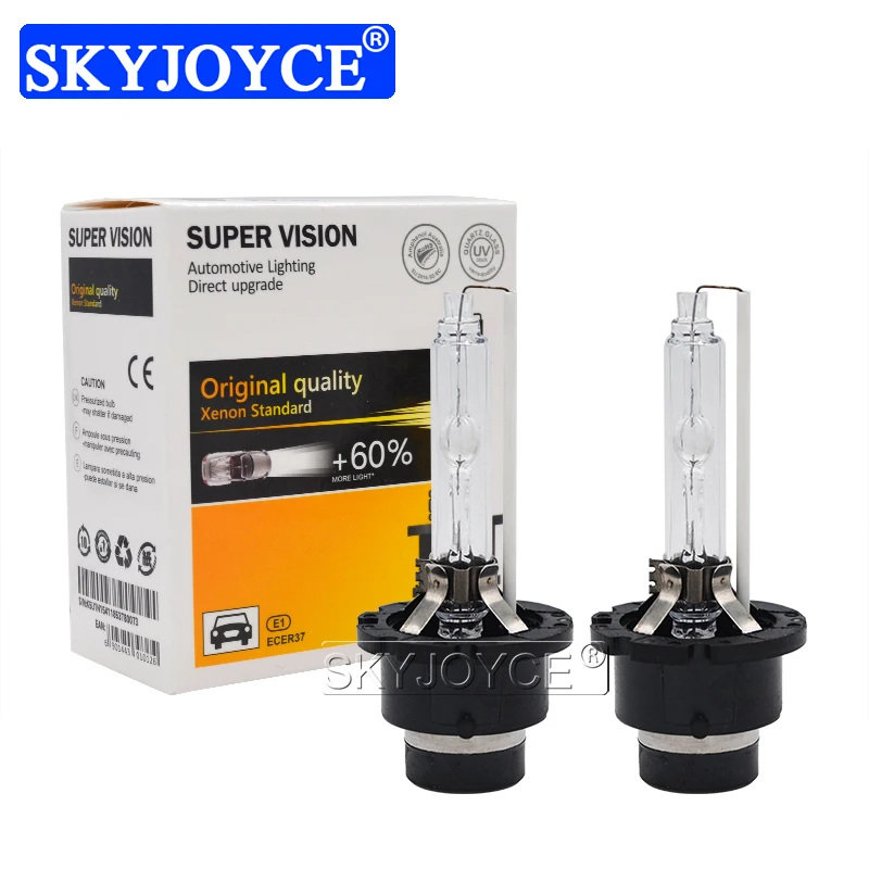 Новинка 2022 ксеноновая лампа SKYJOYCE 55 Вт D2S HID D2R 35 D4R D4S 4300K 6000K 8000K супер версия |
