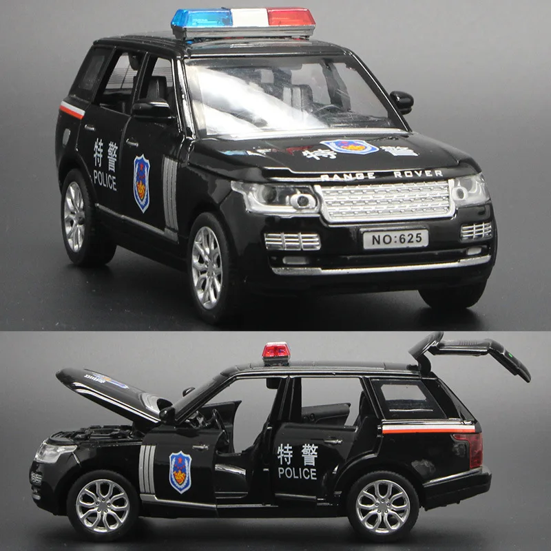 1:32 Высокая симуляция Range Rover SUV Полицейская машина детская внедорожная модель дорожного транспортного средства игрушка легированный светил...
1:32 Высокая симуляция Range Rover SUV Полицейская машина детская внедорожная модель дорожного транспортного средства игрушка легированный светил...