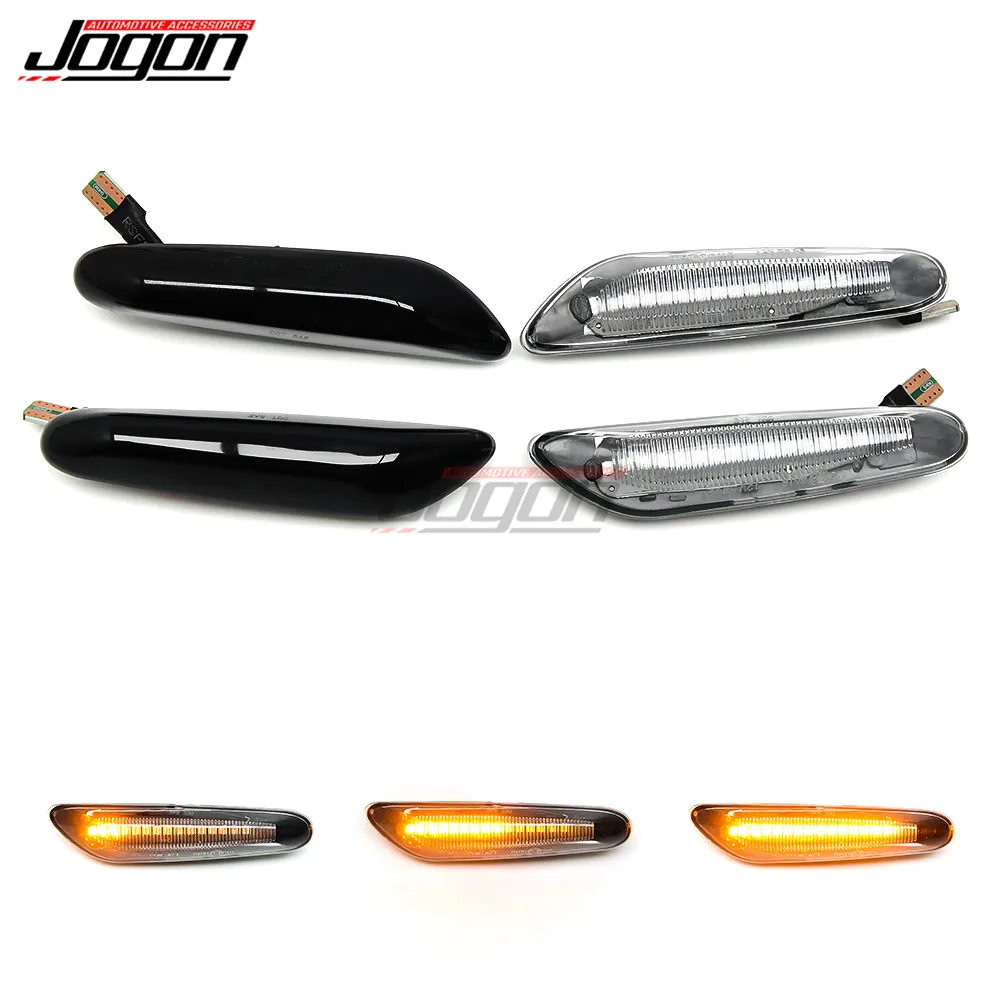 2 шт. для BMW E81 E82 E87 E88 E90 E91 E92 E93 E60 E61 X3 E83 светодиодный динамический боковой маркер