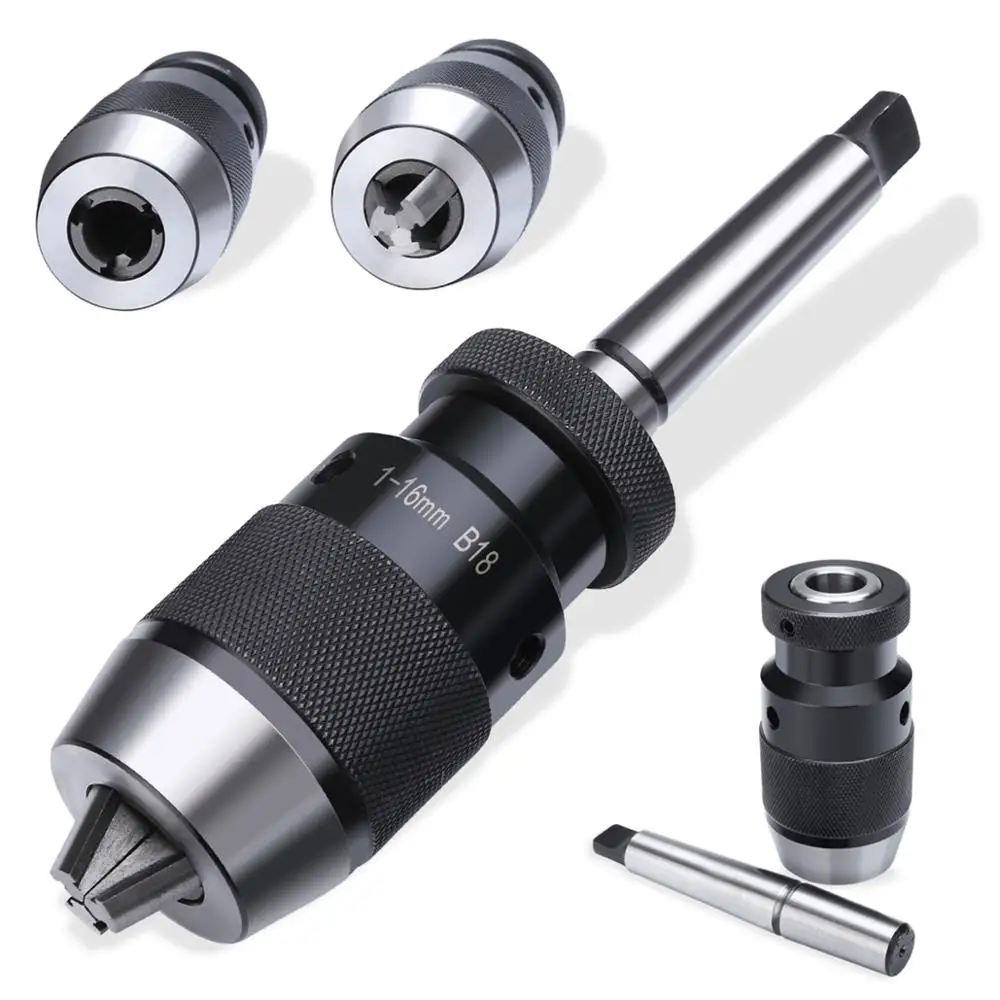Drill Chuck Adapter Thread Lathe Drilling Alloy Drilling Tool lathe chuck B18 scroll drill lathe adapt | Инструменты