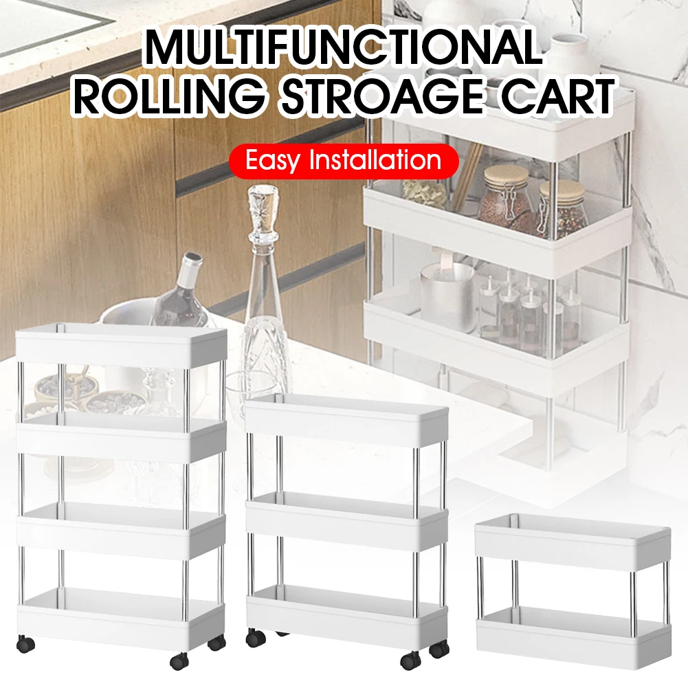 2021 New Upgrade thicker material Multi-layer Storage Cart Rolling Wheels Kitchen Bathroom Organizer Household Rack Mobile Shelf
2021 New Upgrade thicker material Multi-layer Storage Cart Rolling Wheels Kitchen Bathroom Organizer Household Rack Mobile Shelf