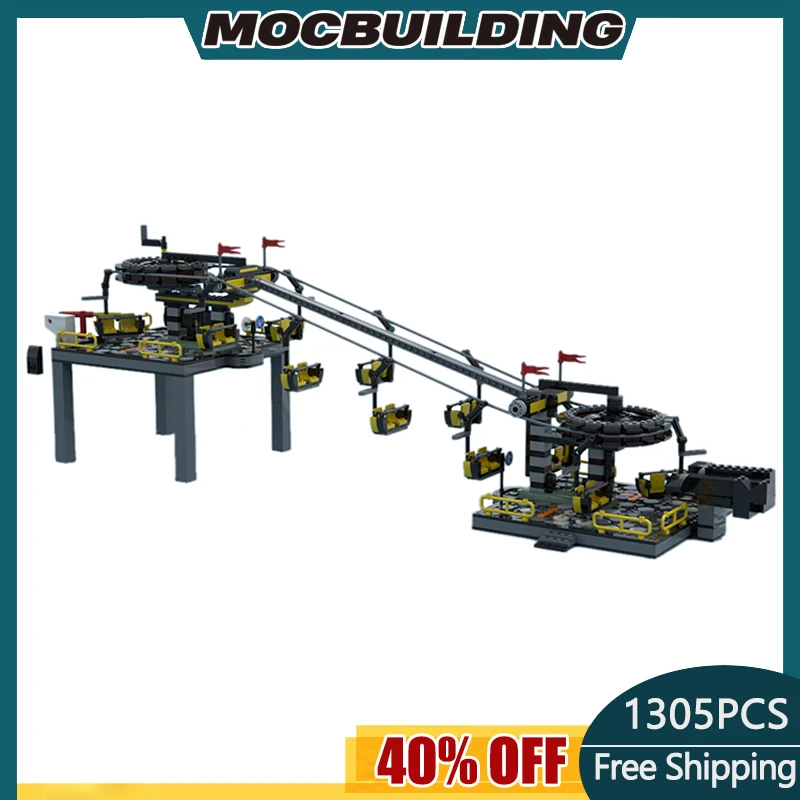 Chairlift Puzzle Model Building Block DIY Sports Machine Parent-child Interaction MOC Children's Christmas Gift Toy MOC-79049
Chairlift Puzzle Model Building Block DIY Sports Machine Parent-child Interaction MOC Children's Christmas Gift Toy MOC-79049