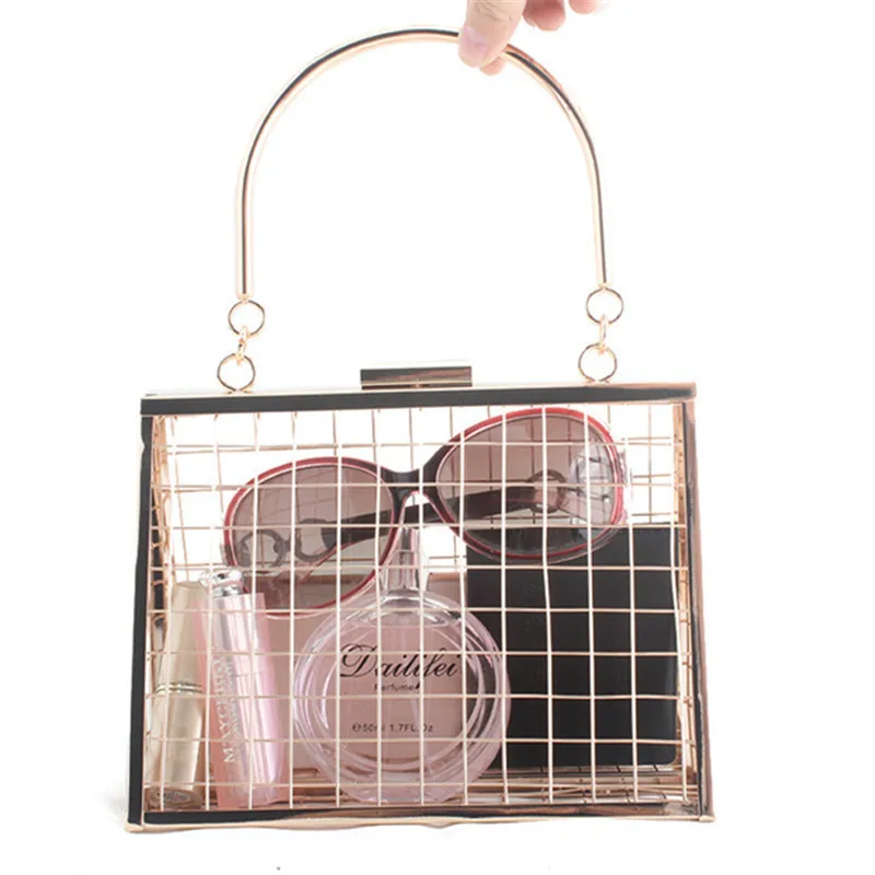 Fashion Metal Hollow Out Women Shoulder Bag Metallic Evening Bags for Ladies Luxury Designer Handbag Wedding Clutch Bags
Fashion Metal Hollow Out Women Shoulder Bag Metallic Evening Bags for Ladies Luxury Designer Handbag Wedding Clutch Bags