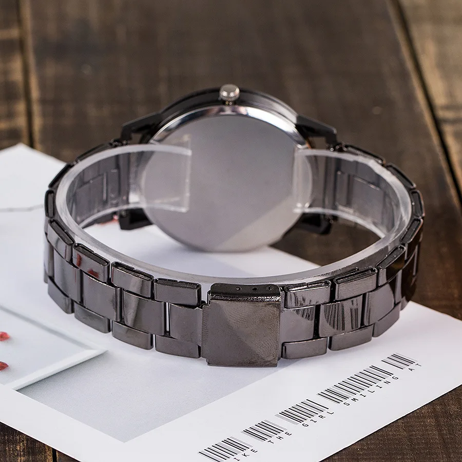 New Fashion Watch Fashion Steel Band Watch Black Alloy Steel Band Digital Dial Men's and Women's Casual Watches
New Fashion Watch Fashion Steel Band Watch Black Alloy Steel Band Digital Dial Men's and Women's Casual Watches