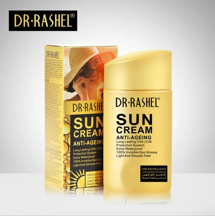 Крем DR RASHEL Suns долговечный отбеливающий UVA UVB крем для защиты от солнца лица и тела