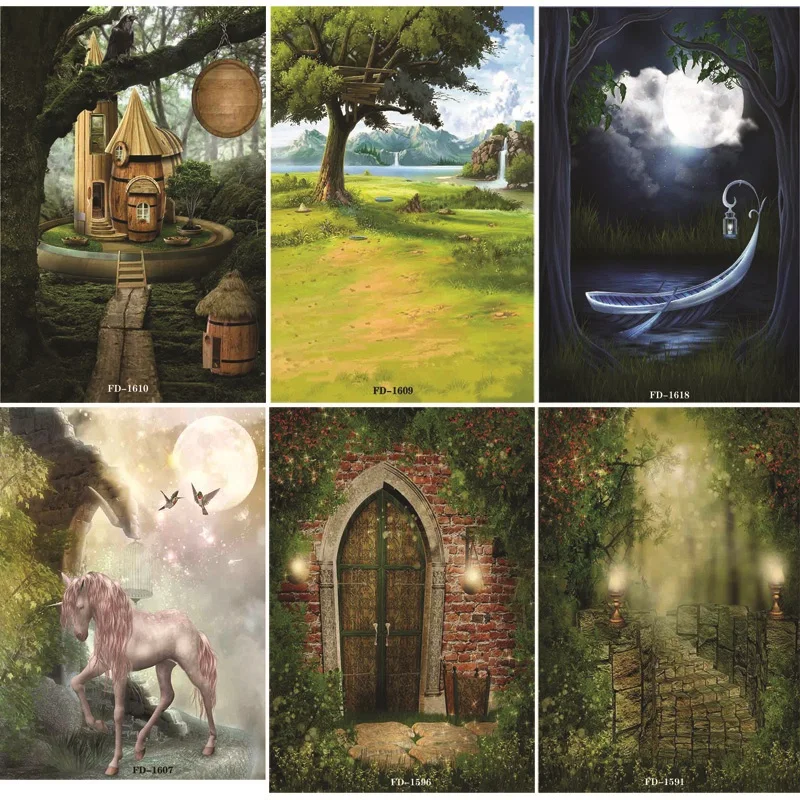 SHUOZHIKE Vinyl Custom Photography Backdrops Prop fairy tale Theme Photography Background NY1FD-06
SHUOZHIKE Vinyl Custom Photography Backdrops Prop fairy tale Theme Photography Background NY1FD-06