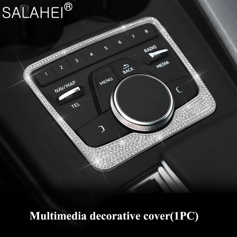 Diamond Control Air Outlet For Audi A4L A5 17-19 Interior Decoration Stickers Central Car Accessories
Diamond Control Air Outlet For Audi A4L A5 17-19 Interior Decoration Stickers Central Car Accessories