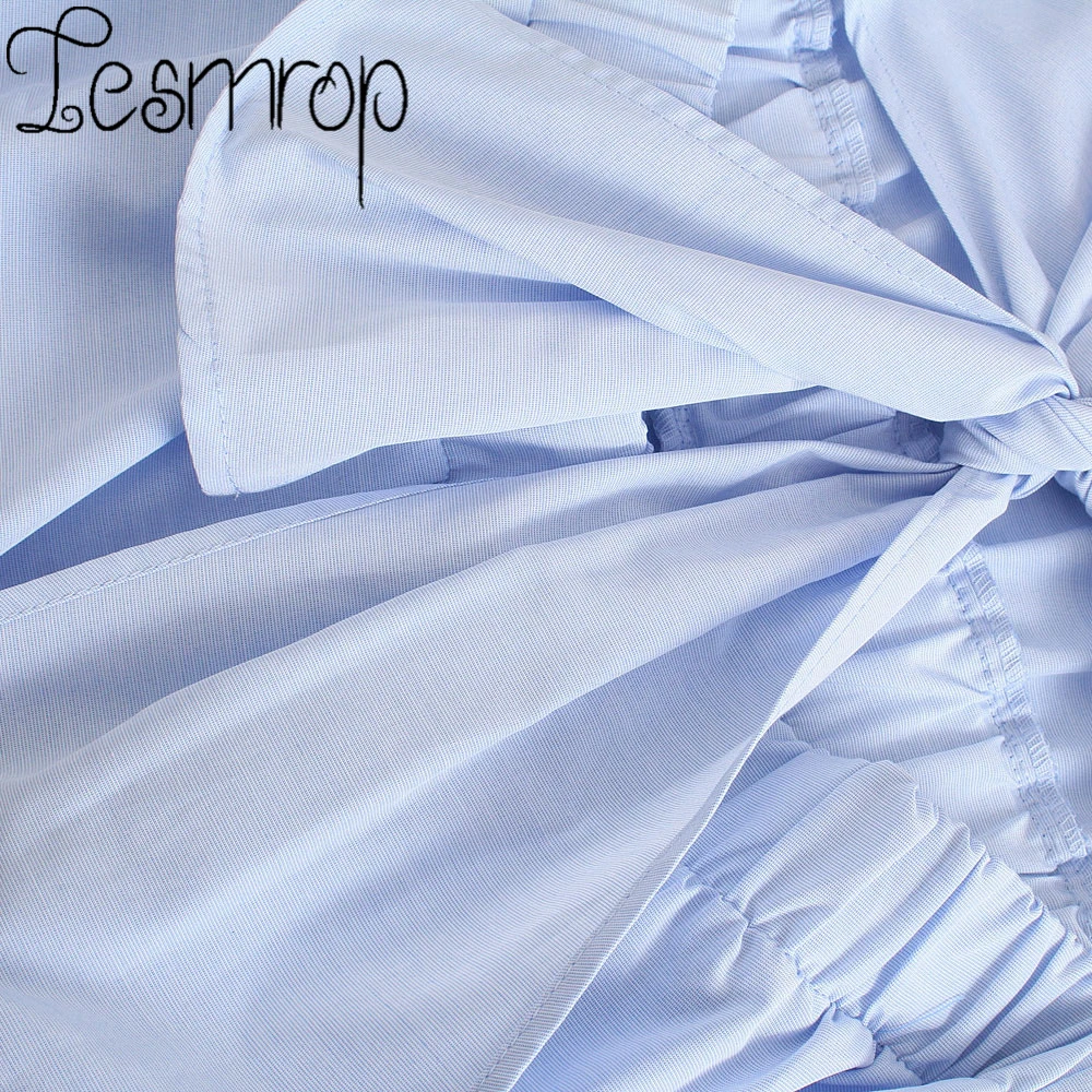 LESMROP 2021 ZA Women New Summer Lapel Knotted Hollow Short Sleeve Jumpsuit Casual Fashion Chic Rompers Femme Blue LP76JP2749
LESMROP 2021 ZA Women New Summer Lapel Knotted Hollow Short Sleeve Jumpsuit Casual Fashion Chic Rompers Femme Blue LP76JP2749