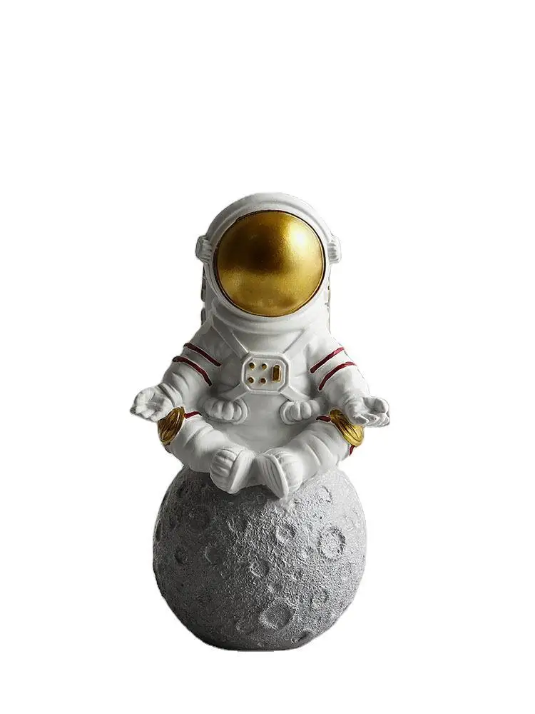 Nordic Modern Minimalist Astronauts Decorate Home Ornaments, Astronauts and Moon Creative Figurines Gifts for Boyfriends Fathers
Nordic Modern Minimalist Astronauts Decorate Home Ornaments, Astronauts and Moon Creative Figurines Gifts for Boyfriends Fathers