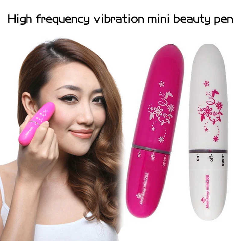 Massage Pen Mini Eye Vibrator Touches Cosmetic Instrument Portable Electric Device Dark Circle Facials Vibration SANA889 | Красота и