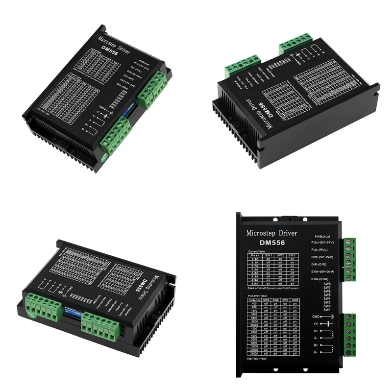 1pc Digital Stepper Motor Driver DM556 Nema 23 Nema 34 42/57/86 5A DC36V Stepping Motor Engraving Machine AXYB
1pc Digital Stepper Motor Driver DM556 Nema 23 Nema 34 42/57/86 5A DC36V Stepping Motor Engraving Machine AXYB