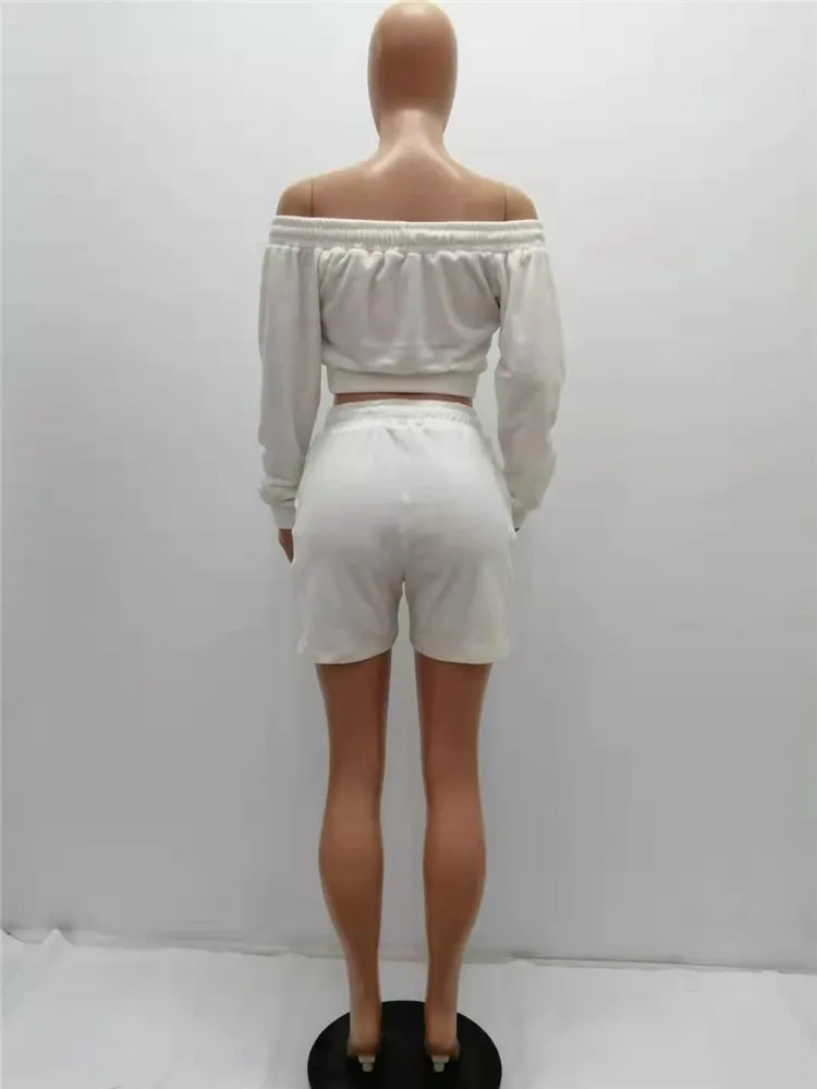 Adogirl Solid Color Plush Two Piece Suit Long Sleeve Off Shoulder Crop Top +Lace Skinny Shorts Tracksuit Autumn Casual Outfits
Adogirl Solid Color Plush Two Piece Suit Long Sleeve Off Shoulder Crop Top +Lace Skinny Shorts Tracksuit Autumn Casual Outfits