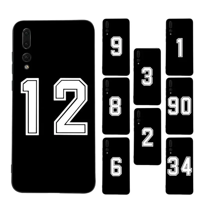 Football Lucky number Phone Case Soft Silicone Case For Huawei P 30lite p30 20pro p40lite P30 Capa
Football Lucky number Phone Case Soft Silicone Case For Huawei P 30lite p30 20pro p40lite P30 Capa