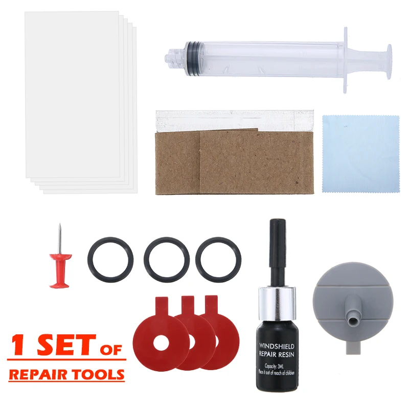 1set Car Auto Windshield Repair Kit Auto Glass Nano Crack Repair Fluid Windshield Repair Film Rubber Ring Tool Accessories Parts
1set Car Auto Windshield Repair Kit Auto Glass Nano Crack Repair Fluid Windshield Repair Film Rubber Ring Tool Accessories Parts