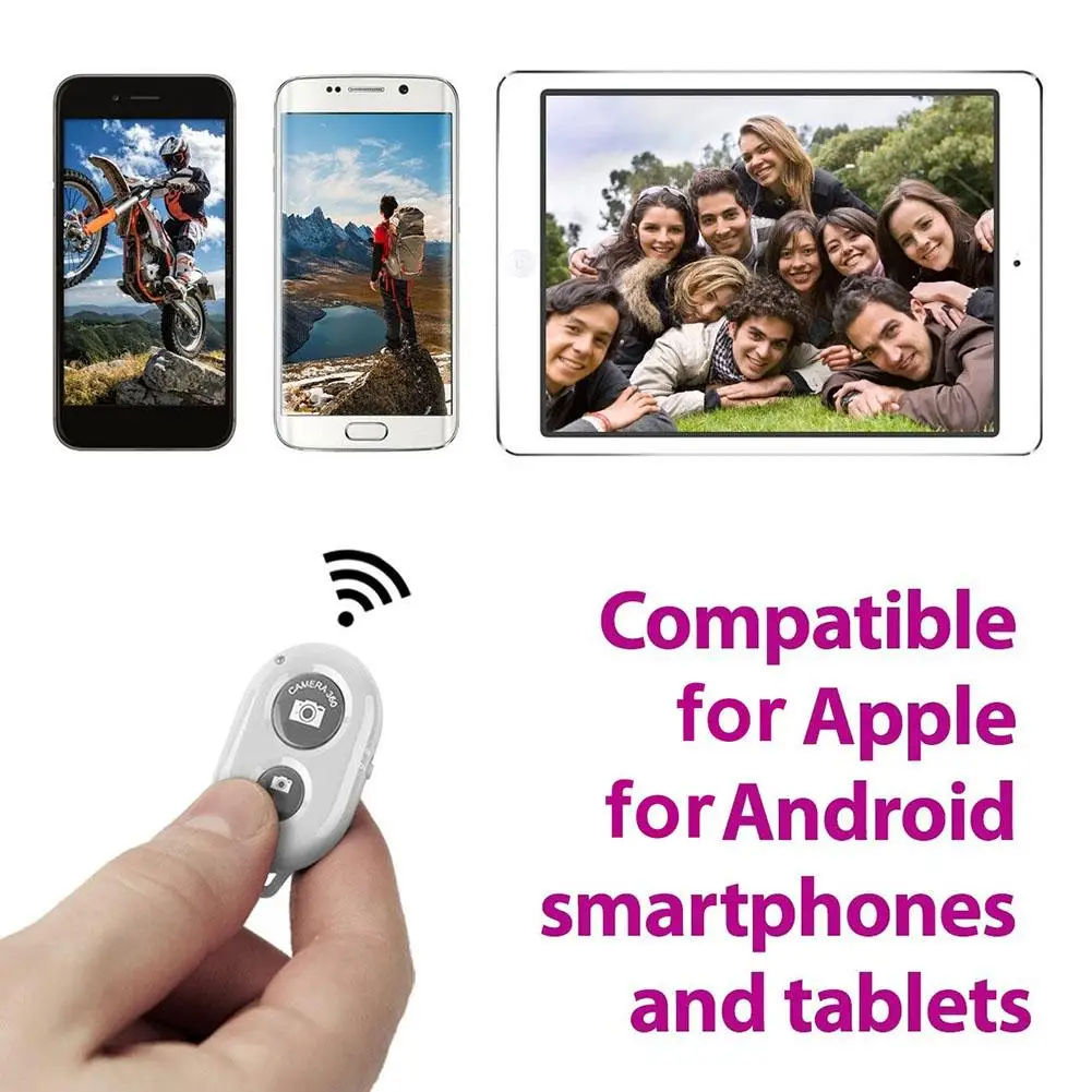 Remote Control Solid Color Universal Bluetooth Remote Control Shutter for Android iOS Phones Consumer Electronics 2021
Remote Control Solid Color Universal Bluetooth Remote Control Shutter for Android iOS Phones Consumer Electronics 2021