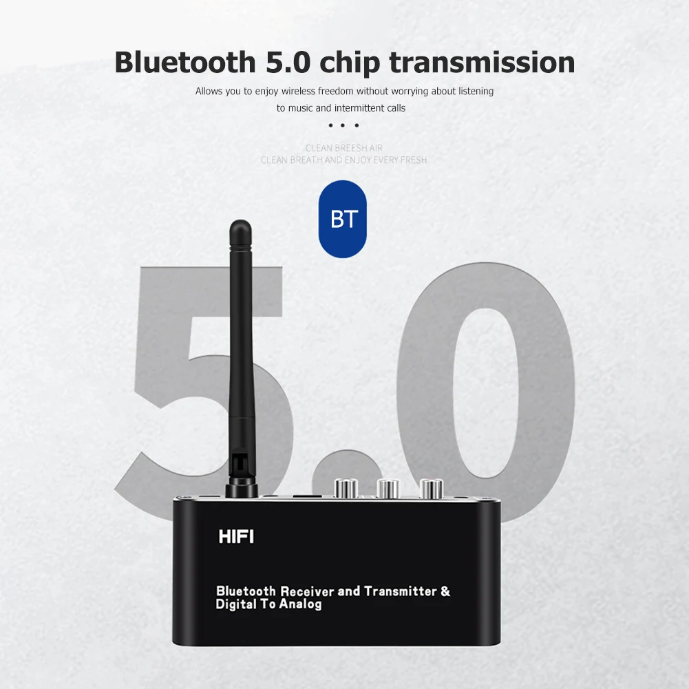 Audio Receiver Bluetooth 5.0 Adapter Coaxial Toslink to Analog Wireless Audio Converter D09 Music Adapter Transmitter
Audio Receiver Bluetooth 5.0 Adapter Coaxial Toslink to Analog Wireless Audio Converter D09 Music Adapter Transmitter