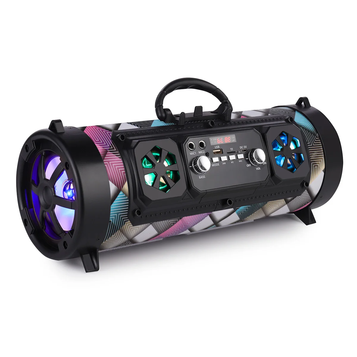 New Portable Speaker Column Outdoor Wireless Speaker Music Stereo Subwoofer Speaker Move KTV 3D Sound FM Radio
New Portable Speaker Column Outdoor Wireless Speaker Music Stereo Subwoofer Speaker Move KTV 3D Sound FM Radio