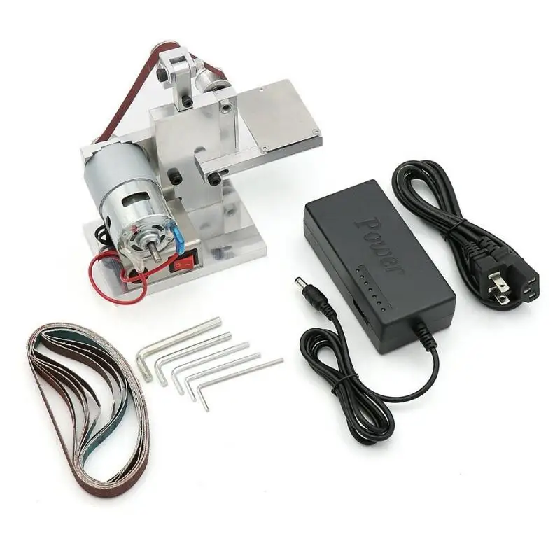 High Quality Mini Electric Belt Sander Grinder DIY Polishing Grinding Corrosion Resistance Silver Belt Machine US/EU/UK Plug
High Quality Mini Electric Belt Sander Grinder DIY Polishing Grinding Corrosion Resistance Silver Belt Machine US/EU/UK Plug