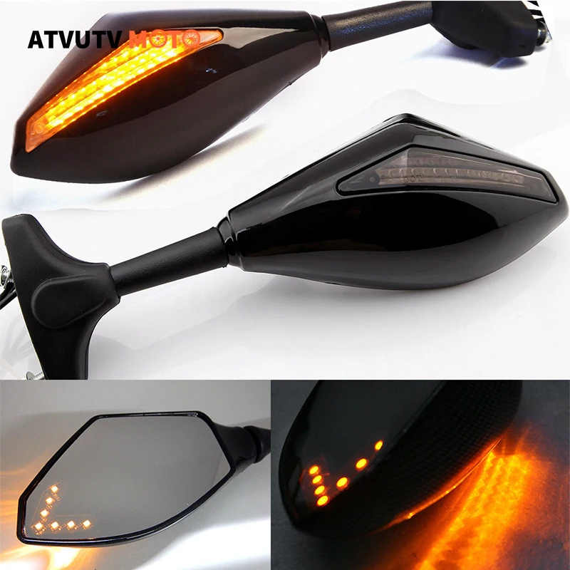 Motorcycle Mirrors Handlebar End Mirror With LED For Honda CBF 1000 CBR1000RR CBR600F CBR900RR CBR929RR CBR954RR
Motorcycle Mirrors Handlebar End Mirror With LED For Honda CBF 1000 CBR1000RR CBR600F CBR900RR CBR929RR CBR954RR