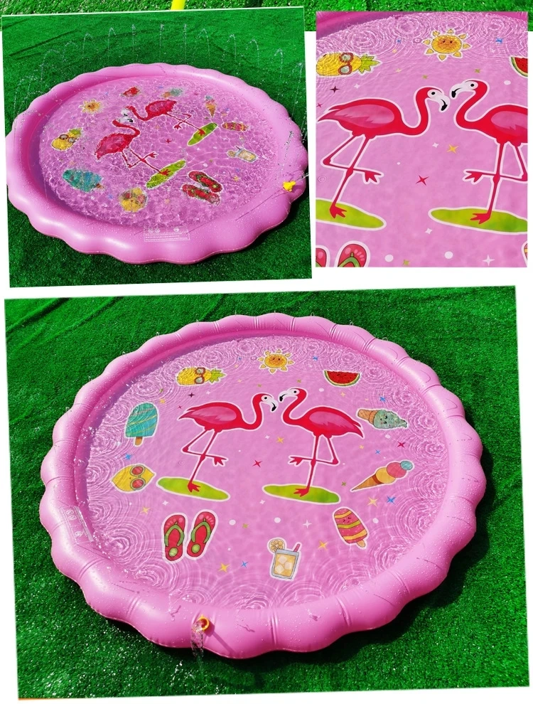 Inflatable Spray Water Cushion Summer Kids Pets Play Water Mat Lawn Games Pad Sprinkler Play Toys Outdoor Tub Swiming Pool
Inflatable Spray Water Cushion Summer Kids Pets Play Water Mat Lawn Games Pad Sprinkler Play Toys Outdoor Tub Swiming Pool