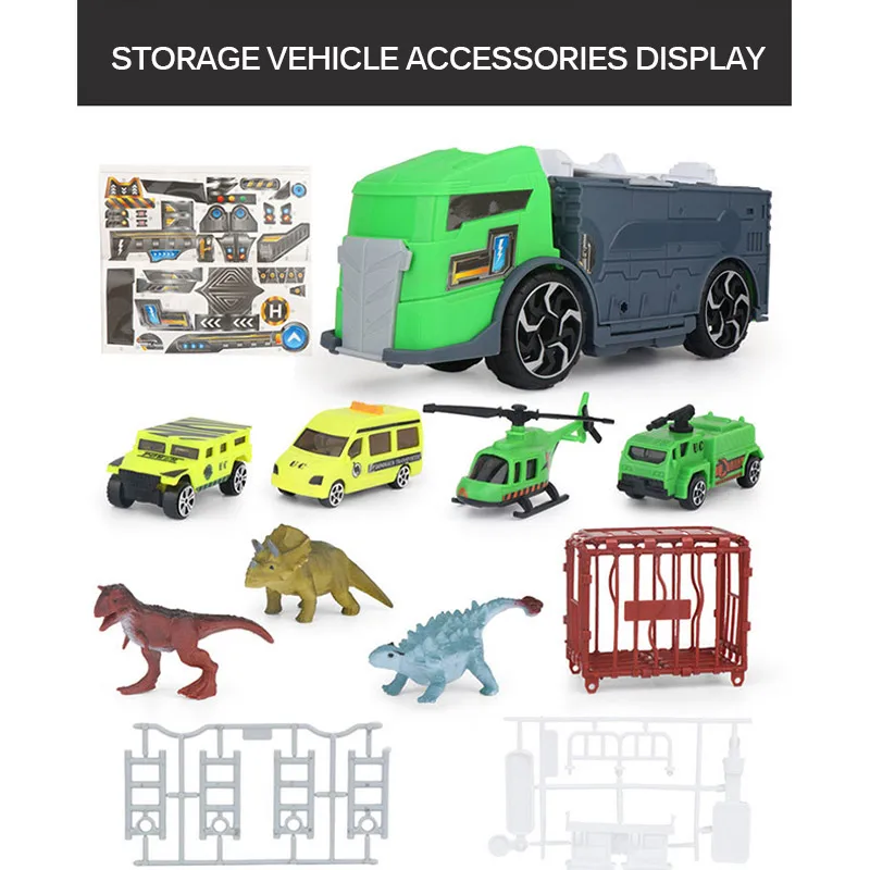 Truck Mold Toys With 6 Dinosaur Portable Transport Car Storage Dinosaurs Carrier Trucks Toys Vehicles Diecast Toy Christmas Gift
Truck Mold Toys With 6 Dinosaur Portable Transport Car Storage Dinosaurs Carrier Trucks Toys Vehicles Diecast Toy Christmas Gift
