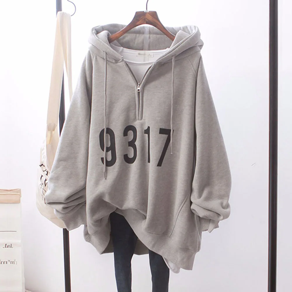 Spring Autumn Thin Casual Hoodie Women 2020 New Korea Lazy Loose BF Zipper Pullover Tide Fashion Top Letter Print Simple Home
Spring Autumn Thin Casual Hoodie Women 2020 New Korea Lazy Loose BF Zipper Pullover Tide Fashion Top Letter Print Simple Home