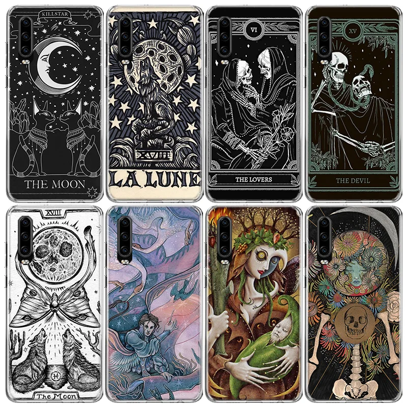 Witches moon Tarot Mystery totem) Phone Case For Huawei P50 P40 Pro P30 Lite P20 P10 Mate 10 20 Lite 30 40 Pro Cover Coque
Witches moon Tarot Mystery totem) Phone Case For Huawei P50 P40 Pro P30 Lite P20 P10 Mate 10 20 Lite 30 40 Pro Cover Coque