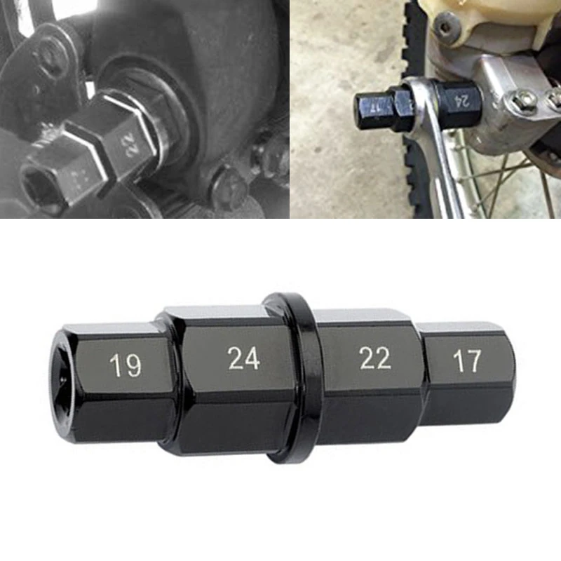 17,19 22,24mm universal motorcycle front spindle hex shaft tool, hex wrench repair removal tool
17,19 22,24mm universal motorcycle front spindle hex shaft tool, hex wrench repair removal tool