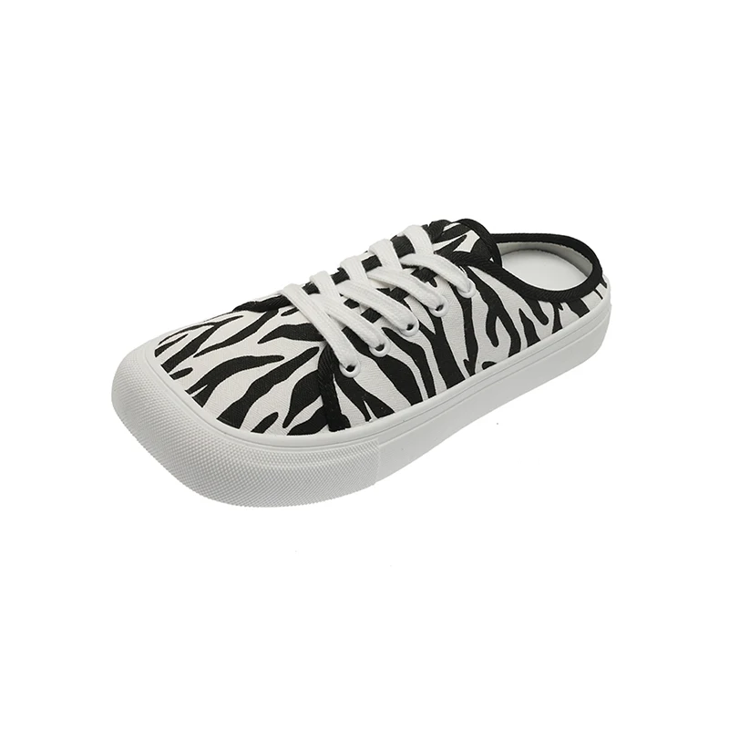 Women's Flat Slippers 2021 Summer New Fashion Women Baotou Low Slippers Leopard Basic Rome Canvas Lace Up Shoes Zapato Mujer
Women's Flat Slippers 2021 Summer New Fashion Women Baotou Low Slippers Leopard Basic Rome Canvas Lace Up Shoes Zapato Mujer